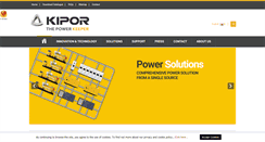 Desktop Screenshot of kipor.com